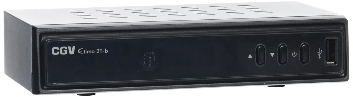CGV ETIMO 2Tb Récepteur/Enregistreur TNT HD à Double Tuner Noir