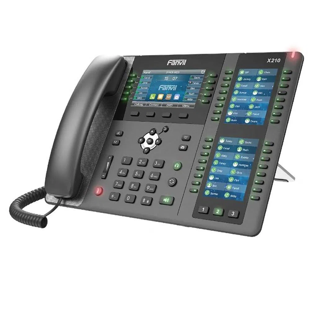 Fanvil X210, 20 Lignes SIP, 106 Touches DSS