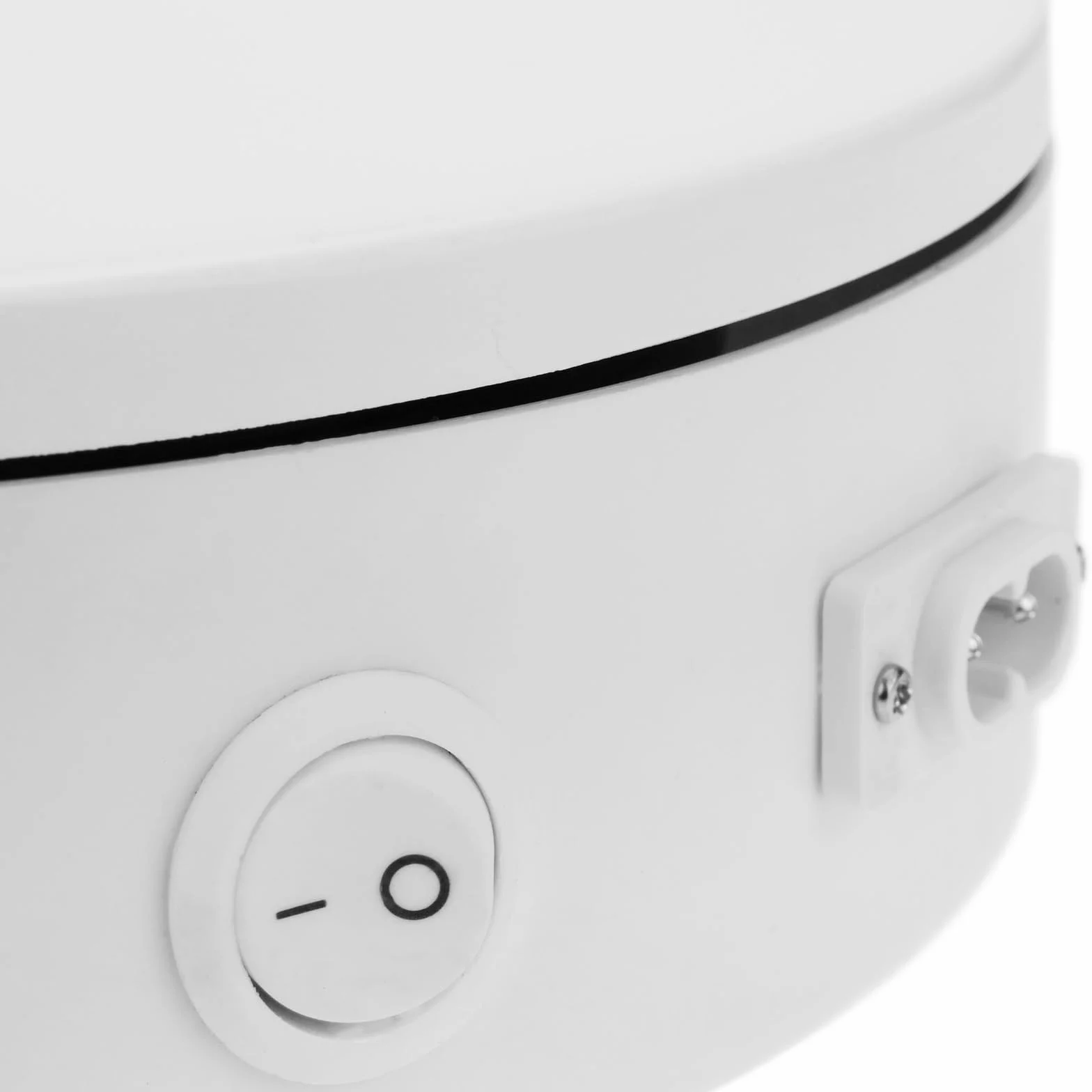 PrimeMatik - Plateau tournant electrique 40 cm blanc