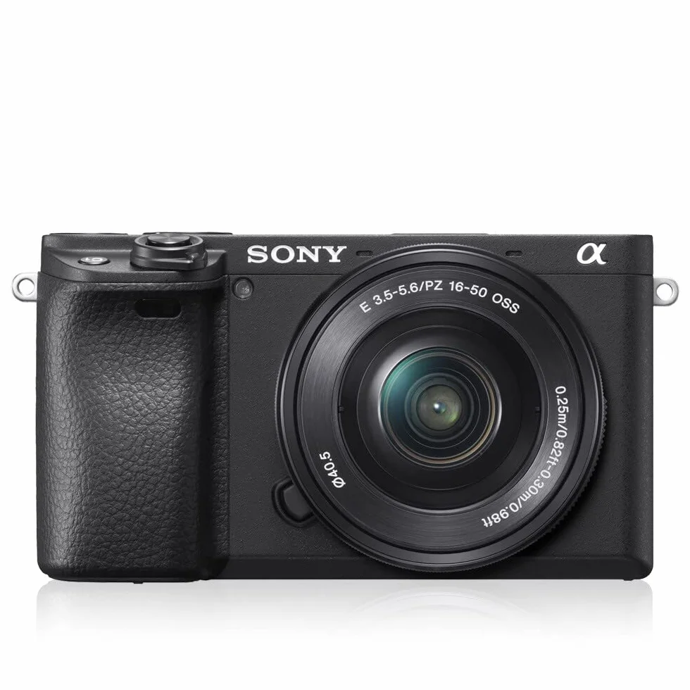 Sony Alpha 6400|Appareil Photo Numérique Hybride APS-C en kit avec l'Objectif Zoom E 16-50mm f/3.5-5.6 PZ OSS (24,2 MP, AF en 0.02s, Suivi des Yeux, 4K HLG, Ecran Selfie Vlogging)(ILCE6400, A6400)