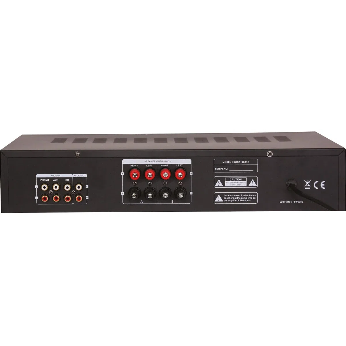 Madison MAD1400BT-BK Amplificateur Hi-Fi stéréo