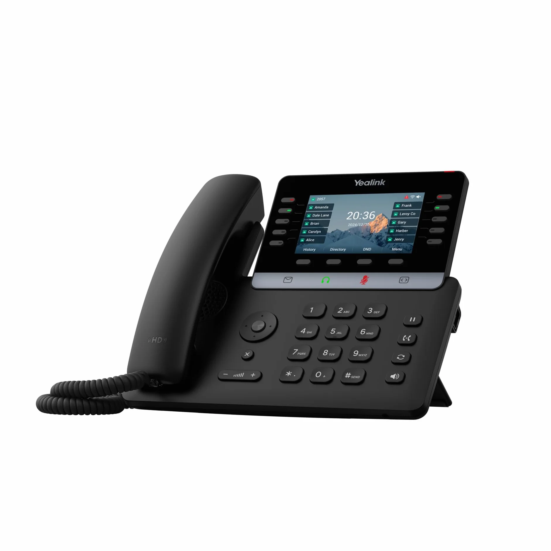 Yealink teléfono SIP -T74U Negro - VoIP-Telefon (1301222)
