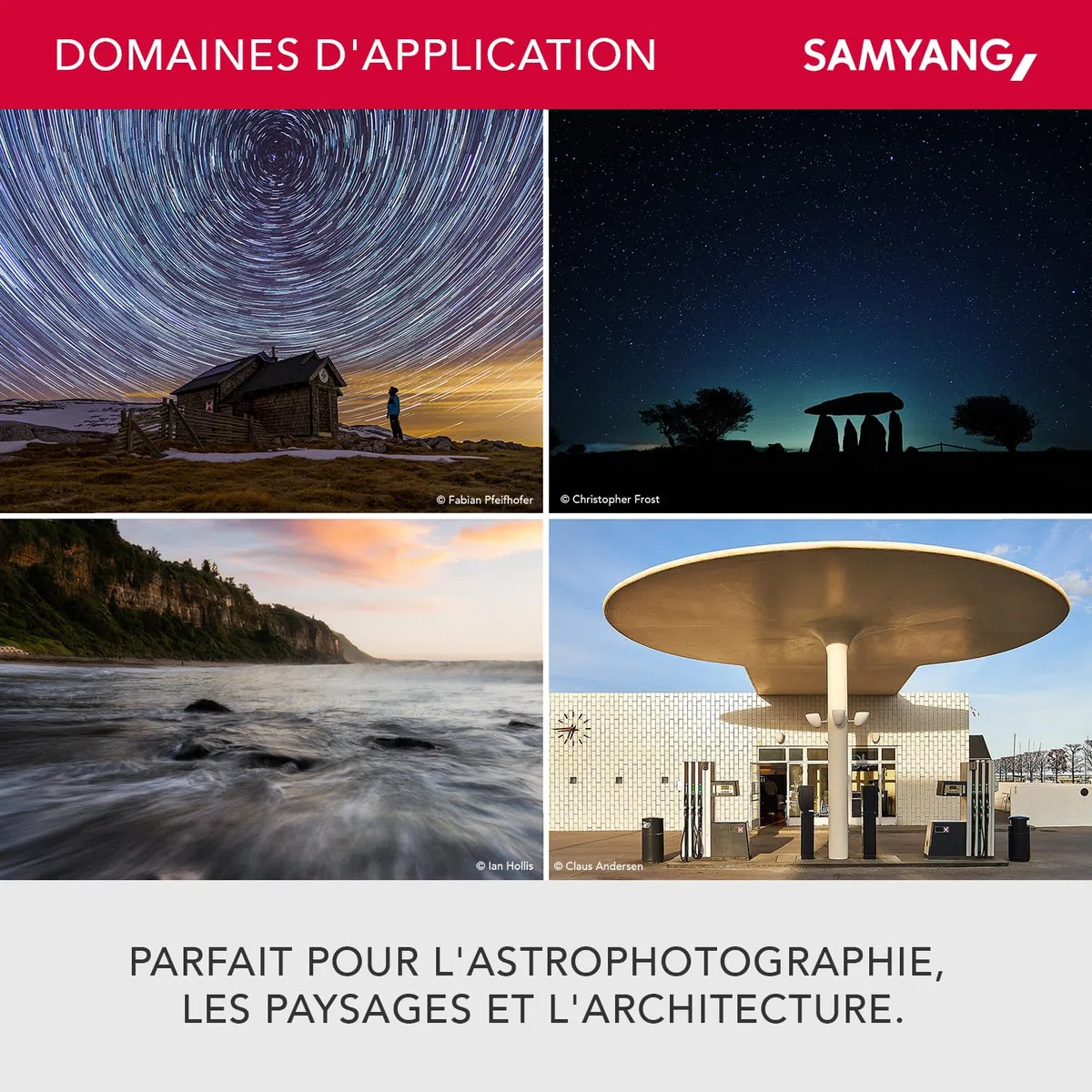 Samyang AF 12 mm F2.0 E pour Sony E - Autofocus APS-C Objectif à focale fixe grand angle pour Sony E Mount APSC