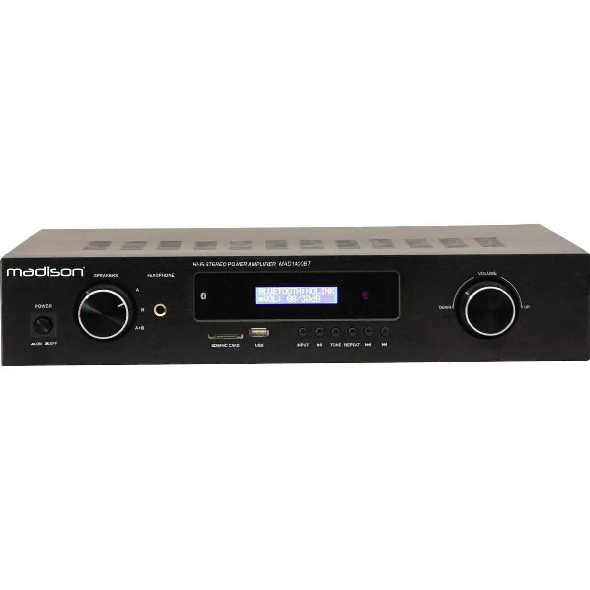 Madison MAD1400BT-BK Amplificateur Hi-Fi stéréo