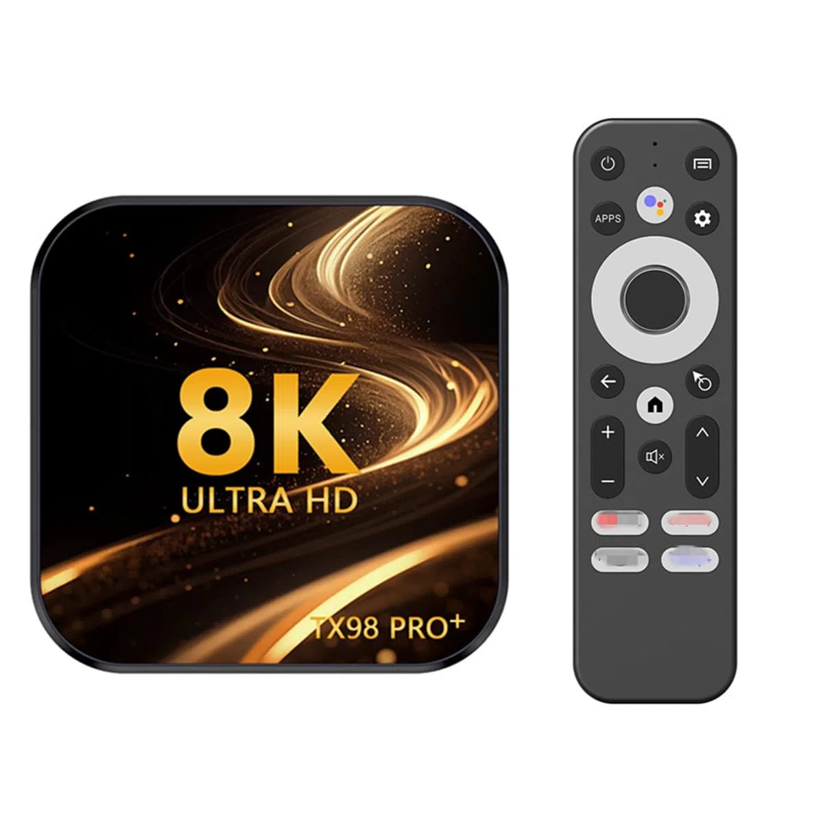 Boîtier TV Android 13.0, TX98 Pro + 4 Go De RAM 64 Go De ROM RK3528 Cortex-A53 Smart TV Box 2.4G/5G Double Bande avec BT 5.0 3D/HDR10, Décodeur 8K Ultra HD,4gb+32gb