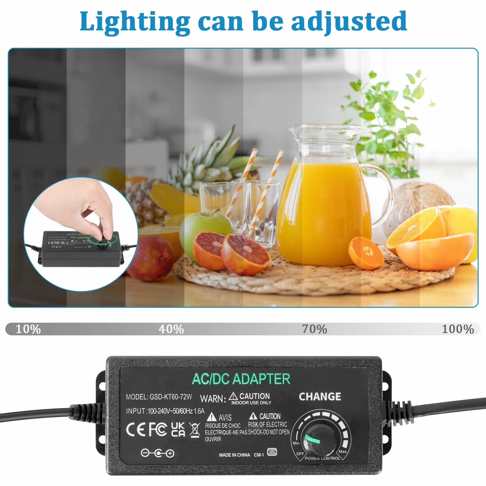 Boîte de Studio Photo, 80 x 80 x 80 cm, Portable, Pliable, pour Photographie, Tente de Prise de Vue avec variateur d'intensité élevé CRI95 + lumières LED et 5 Toiles de Fond pour de Produits