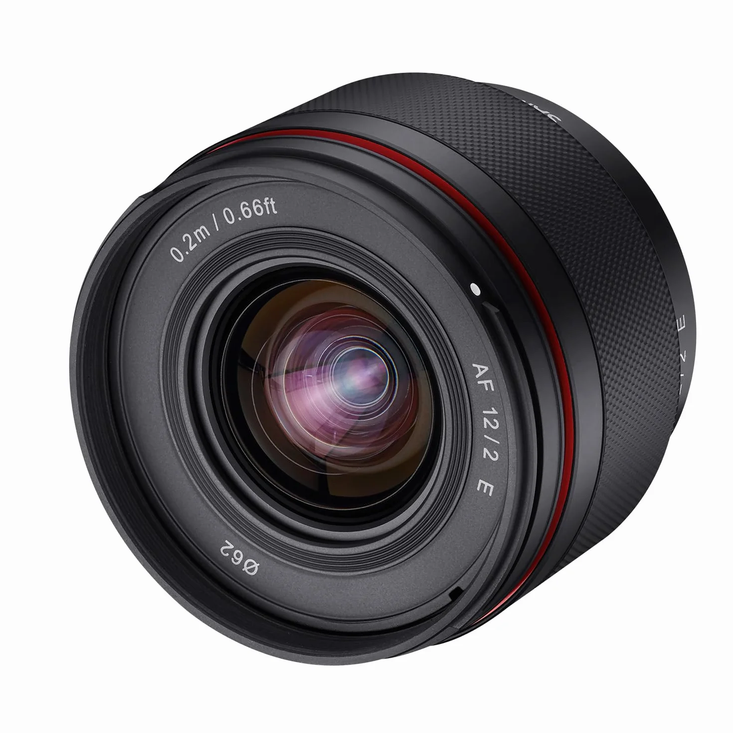 Samyang AF 12 mm F2.0 E pour Sony E - Autofocus APS-C Objectif à focale fixe grand angle pour Sony E Mount APSC