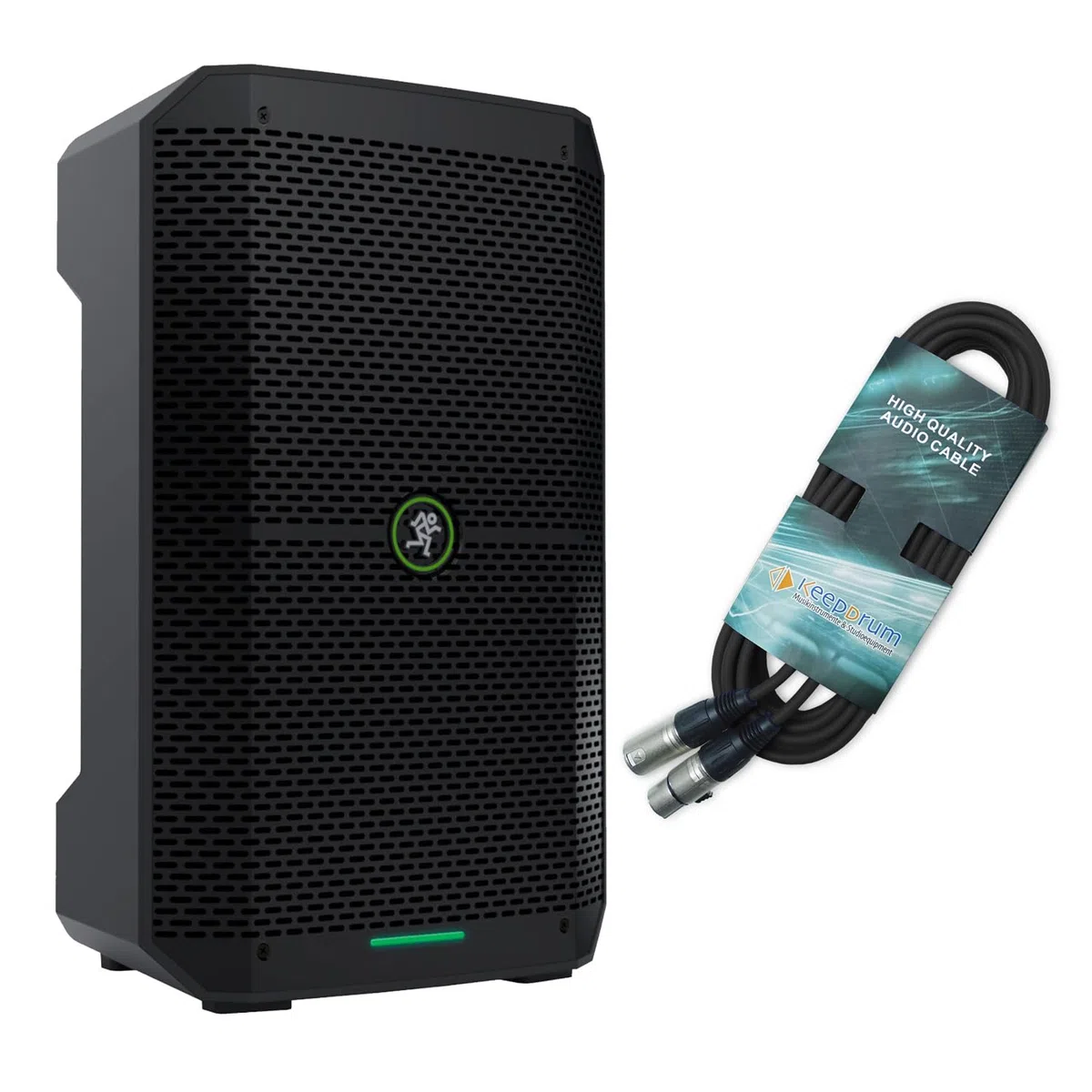 Mackie Thump GO Enceinte Mobile Box avec batterie et câble XLR Keepdrum
