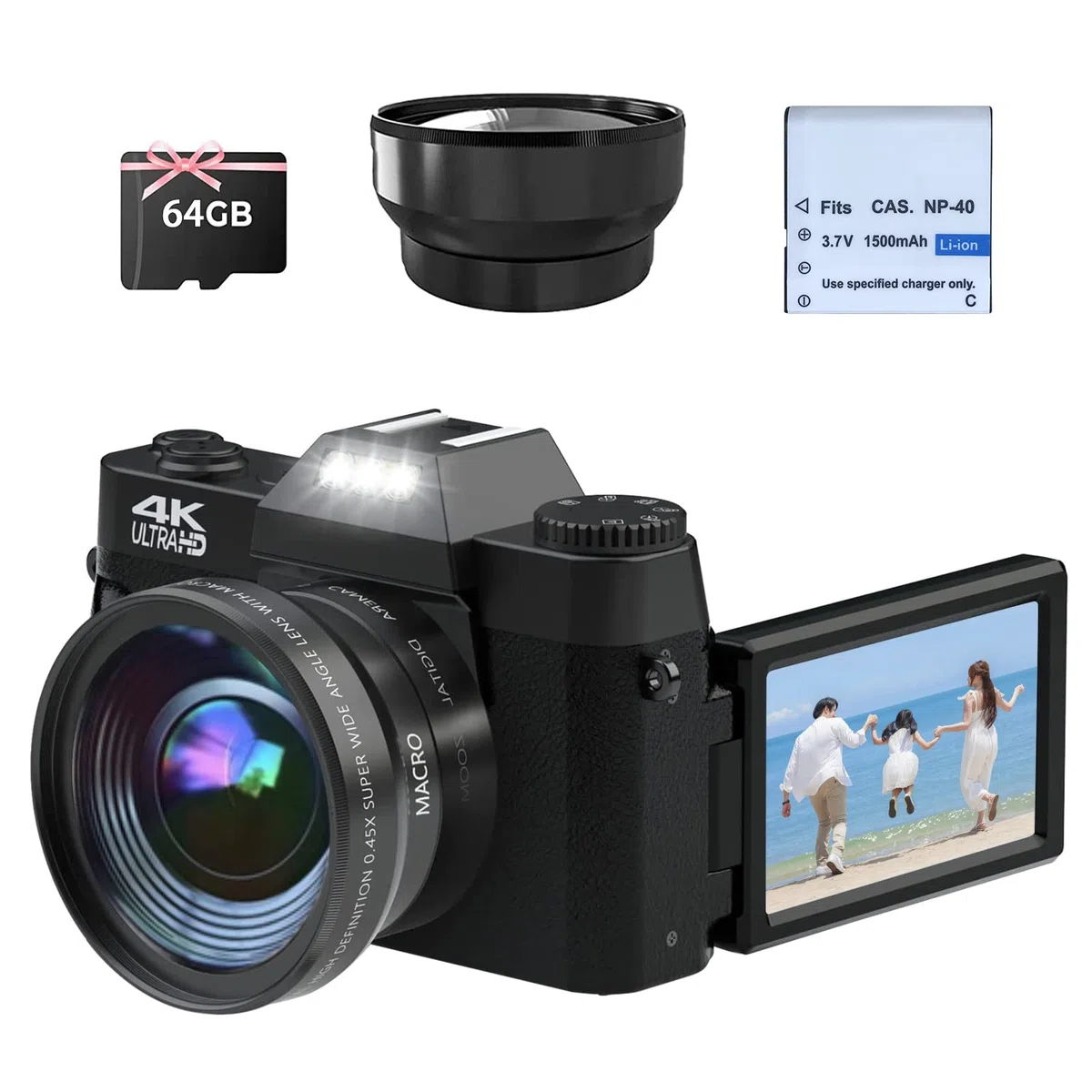 CCN Appareil Photo numérique 4K M2