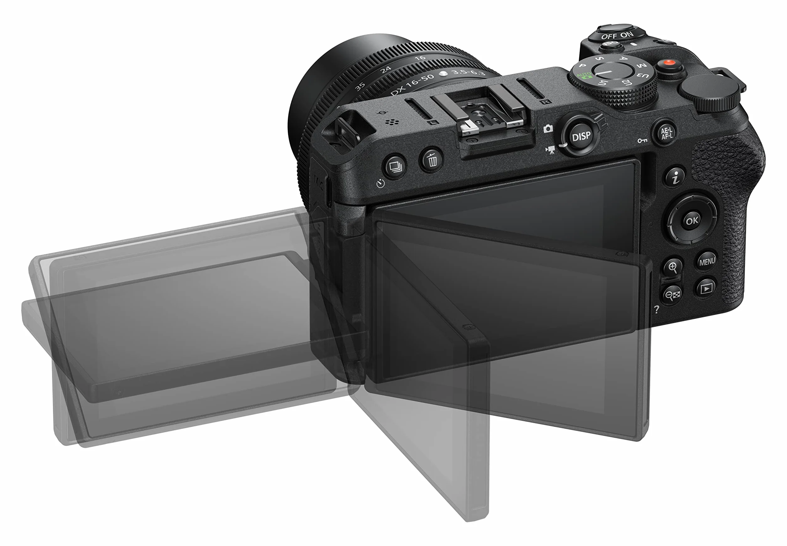 Nikon kit Vlogger Z30+16-50 + SmallRig Tripod + ML-L7. Hybride capteur DX (20,9 MP, 4K UHD 30p ou Full HD 120p, Rafale 11 i/s, écran Tactile orientable (câble USB Type C fourni)