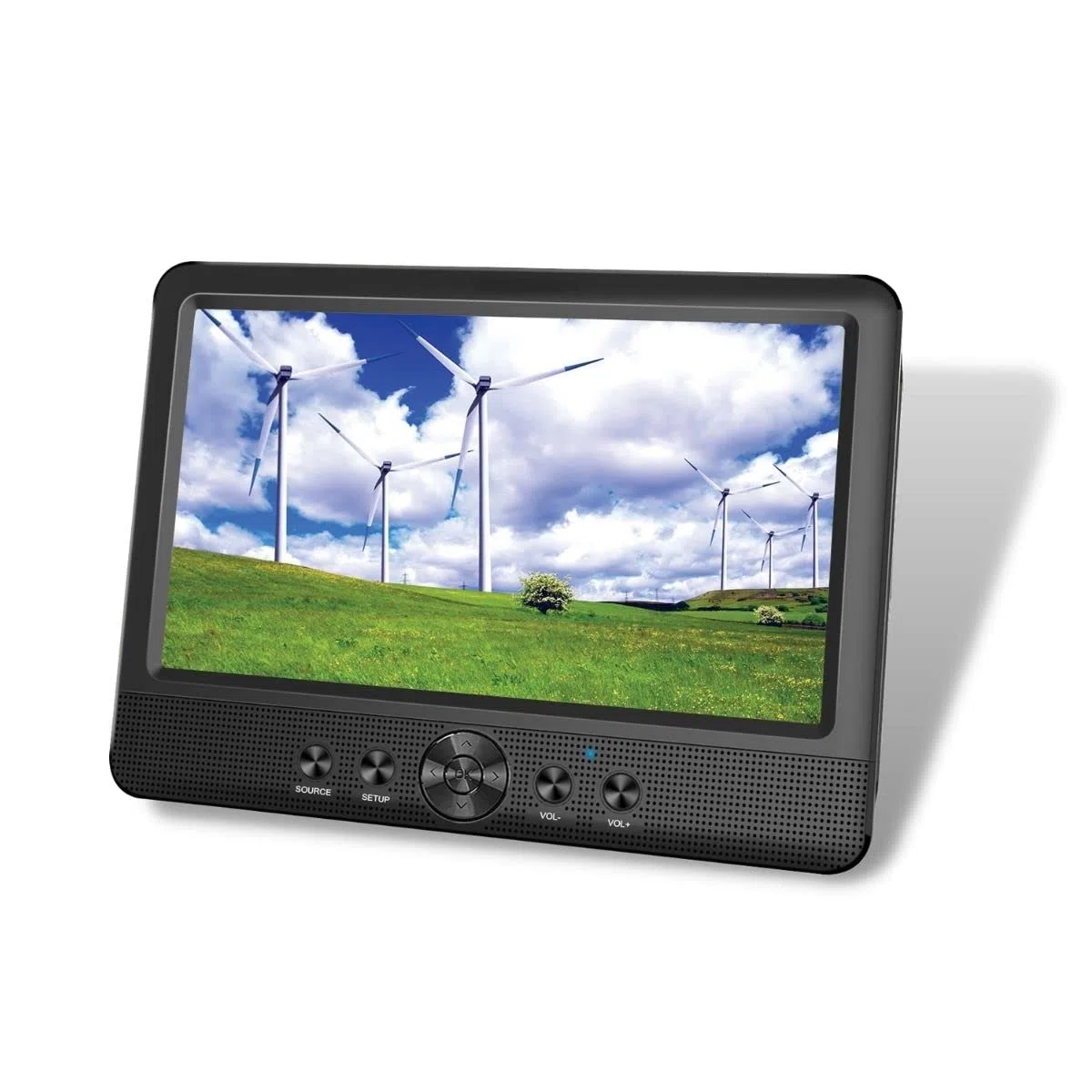 Lecteur DVD de 10'' portable BSL-10S,Lecteur de fichiers multimédia,Lecteur DVD/CD/MP3/MP4 avec USB et SD/MMC,Batterie de 2 500 mAh