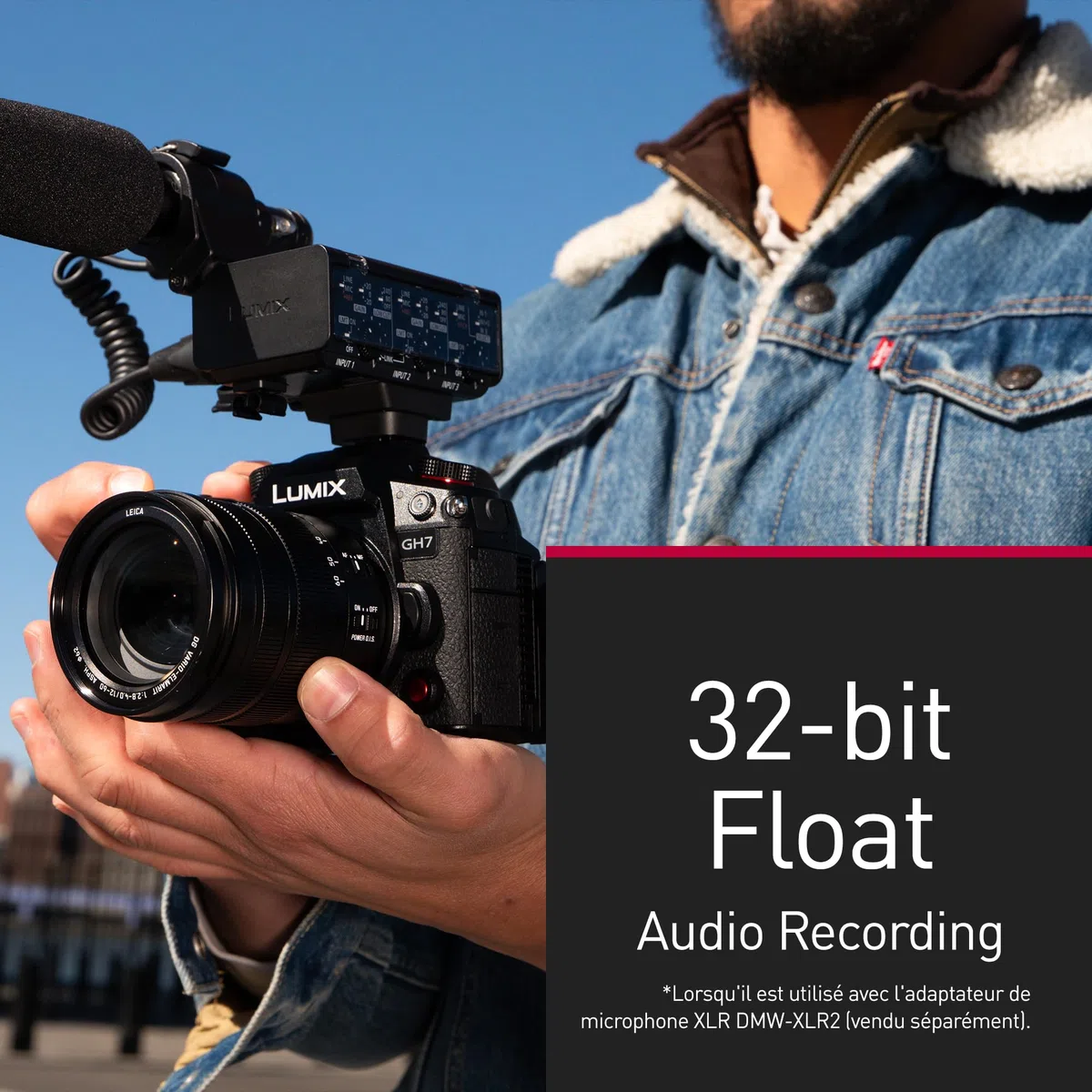 Panasonic Lumix GH7 | Appareil Photo vidéo Hybride Expert (Vidéo illimitée, AF Phase, Audio 32bit Flottant, 5.8K 30p Open Gate, ProRes RAW Interne, Log Arri, Slow Motion 4K 120p) – Version Française
