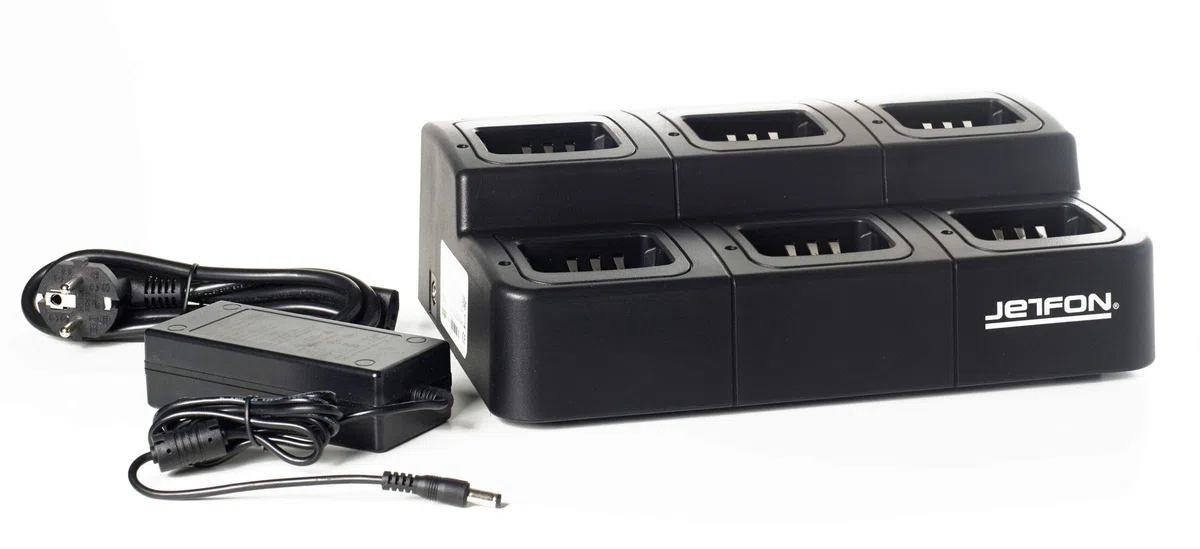 Multi-K - Chargeur Multiple de 6 unités pour Les Batteries Kenwood (KNB)