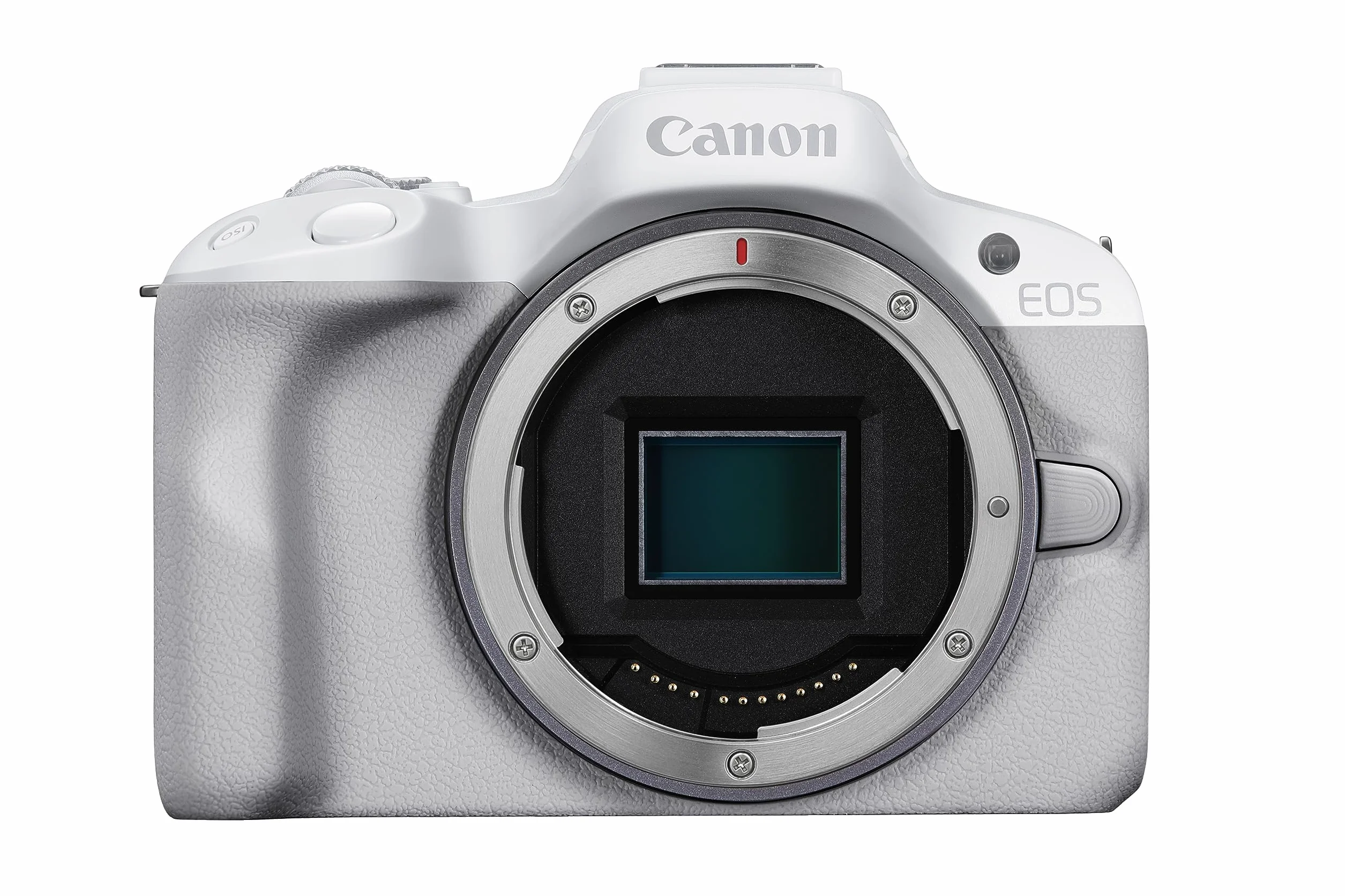 Canon EOS R50 Appareil Photo Blanc + Objectif RF-S 18-45 is STM (Hybride APS-C 24M Pixels, 15 im/Sec, CMOS AF Dual Pixel, vidéo 4K/30p, WiFi), Blanc