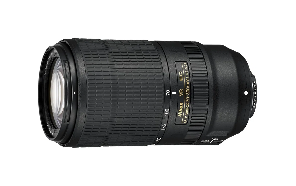 Nikon AF-P 70-300 mm f/4.5-5.6E et téléobjectif VR pour Appareil Photo Reflex numérique Noir